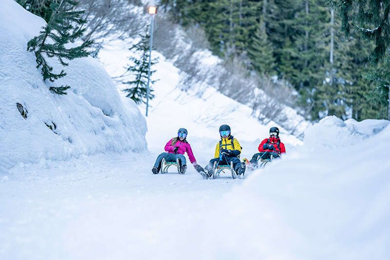 Rodeln am Arlberg